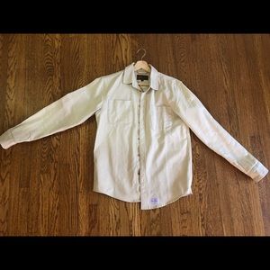 Benny gold off white button up shirt